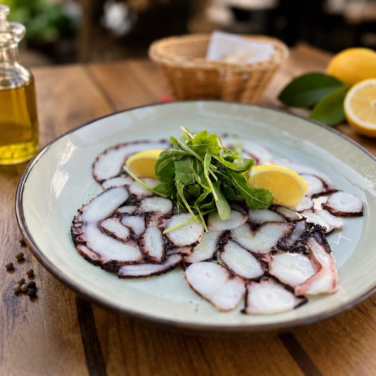 Octopus Carpaccio