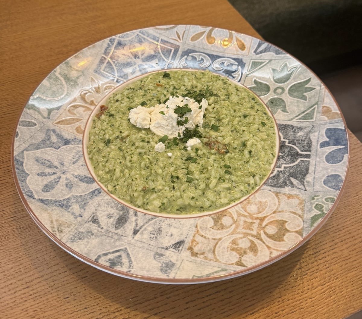 Risotto vegetariano